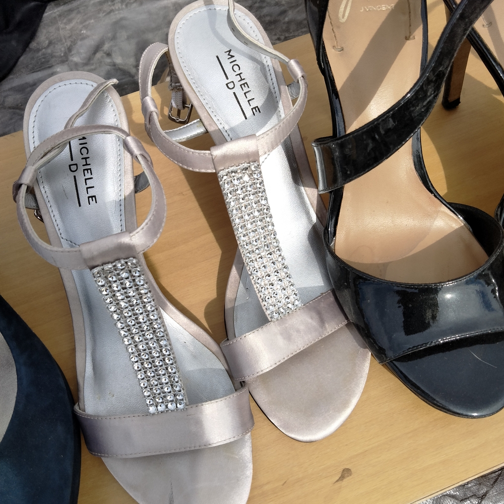 Women's Silver Sandals